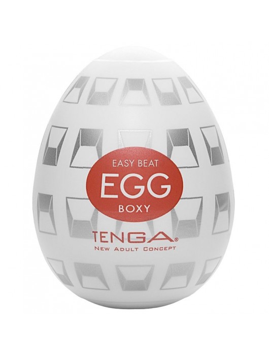 Мастурбатор-яйцо EGG Boxy - Tenga - в Архангельске купить с доставкой