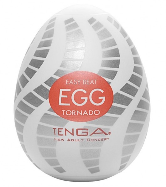 Мастурбатор-яйцо EGG Tornado - Tenga - в Архангельске купить с доставкой