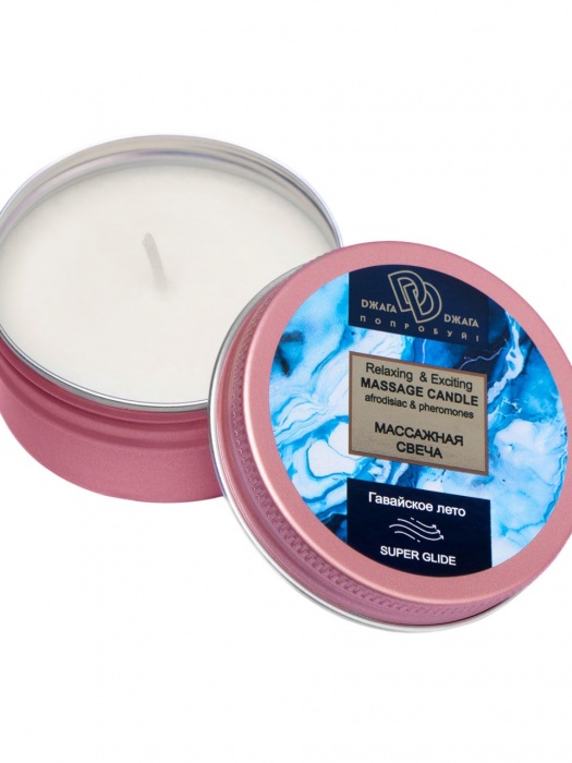 Массажная свеча  Гавайское лето - БиоМед - купить с доставкой в Архангельске