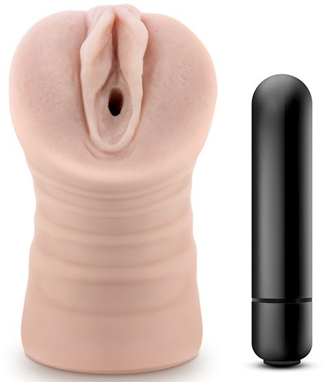 Телесный мастурбатор-вагина Rain - Blush Novelties - в Архангельске купить с доставкой