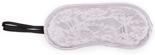 Серая кружевная маска на резиночке - Notabu - купить с доставкой в Архангельске