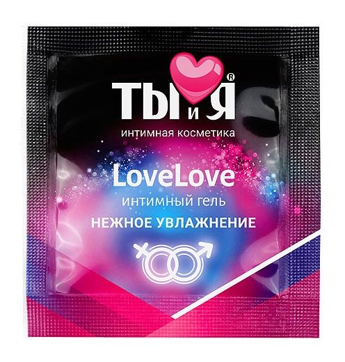 Пробник увлажняющего интимного геля LoveLove - 4 гр. - Биоритм - купить с доставкой в Архангельске
