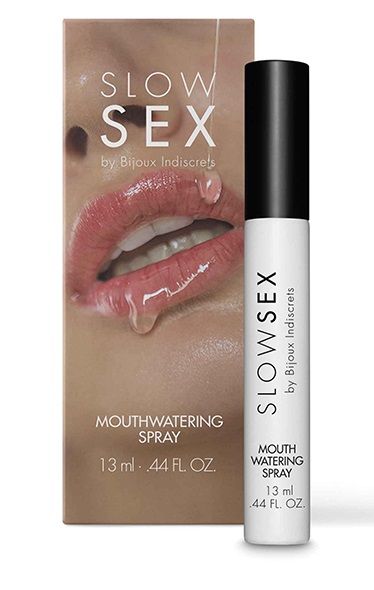 Спрей для усиления слюноотделения Slow Sex Mouthwatering Spray - 13 мл. - Bijoux Indiscrets - купить с доставкой в Архангельске