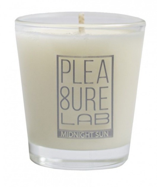 Массажная свеча Midnight Sun с ароматом инжира - 50 мл. - Pleasure Lab - купить с доставкой в Архангельске