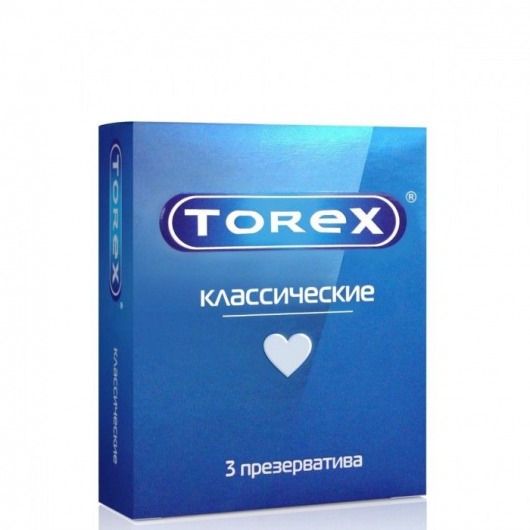 Гладкие презервативы Torex  Классические  - 3 шт. - Torex - купить с доставкой в Архангельске