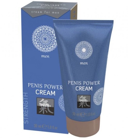 Возбуждающий крем для мужчин Penis Power Cream - 30 мл. - Shiatsu - купить с доставкой в Архангельске