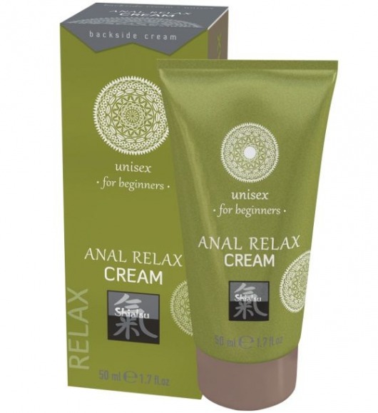 Анальный крем Anal Relax Cream - 50 мл. - Shiatsu - купить с доставкой в Архангельске