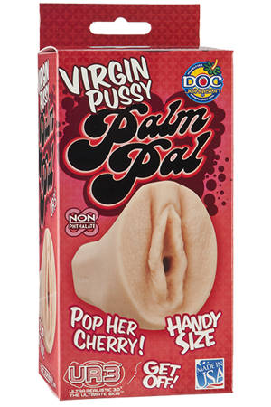 Мастурбатор-вагина Virgin Pussy ULTRASKYN Palm Pal - Doc Johnson - в Архангельске купить с доставкой