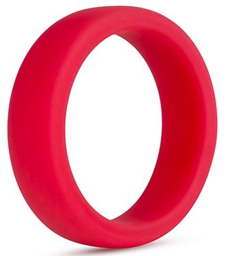 Красное эрекционное кольцо Silicone Go Pro Cock Ring - Blush Novelties - в Архангельске купить с доставкой