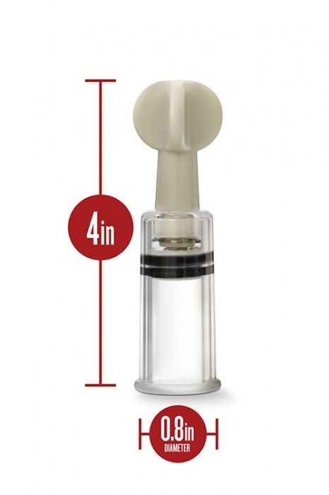 Набор из 3 вакуумных стимуляторов CLIT AND NIPPLE TWIST SUCKERS - Blush Novelties