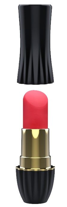 Клиторальный стимулятор-помада LIPSTICK - 9,3 см. - Dream Toys - купить с доставкой в Архангельске