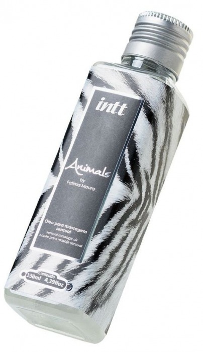 Массажное масло ANIMALS by Fatima Moura с возбуждающим эффектом - 130 мл. - INTT - купить с доставкой в Архангельске