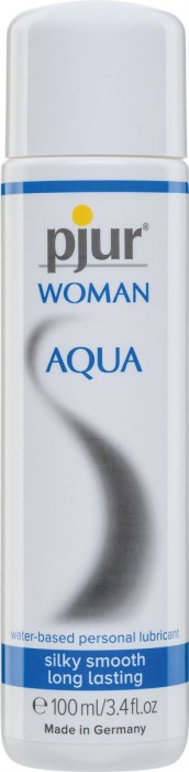 Лубрикант на водной основе pjur WOMAN Aqua - 100 мл. - Pjur - купить с доставкой в Архангельске