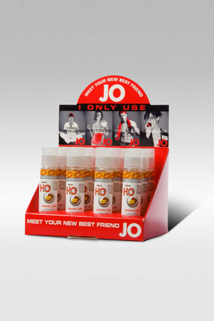 Лубрикант с ароматом персика JO Flavored Peachy Lips - 30 мл. - System JO - купить с доставкой в Архангельске