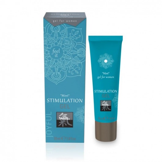 Возбуждающий интимный гель STIMULATION GEL Mint - 30 мл. - Shiatsu - купить с доставкой в Архангельске