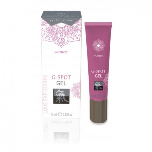 Возбуждающий интимный гель G-SPOT GEL - 15 мл. - Shiatsu - купить с доставкой в Архангельске