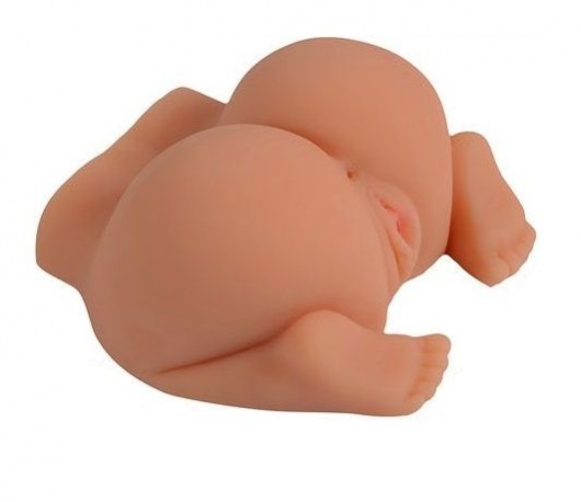 Телесная реалистичная вагина-полуторс SHEQU - SHEQU - в Архангельске купить с доставкой