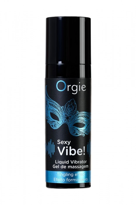 Гель для массажа ORGIE Sexy Vibe Liquid Vibrator с эффектом вибрации - 15 мл. - ORGIE - купить с доставкой в Архангельске