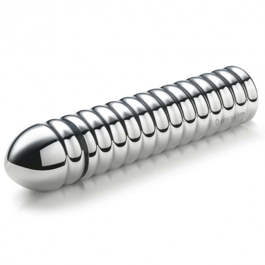 Рельефный фаллос для интенсивного электросекса Groovey George - 20 см. - MyStim - купить с доставкой в Архангельске