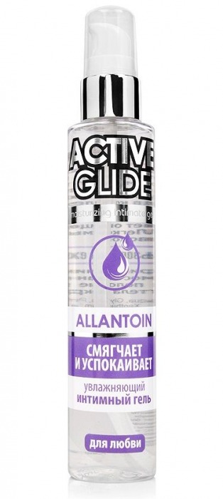 Увлажняющий интимный гель Active Glide Allantoin - 100 гр. - Биоритм - купить с доставкой в Архангельске