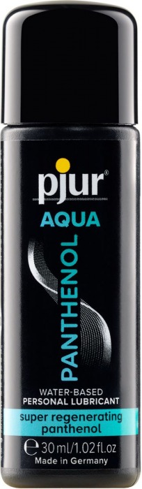 Лубрикант на водной основе с пантенолом pjur AQUA Panthenol - 30 мл. - Pjur - купить с доставкой в Архангельске