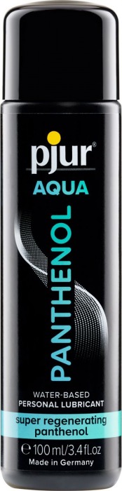 Лубрикант на водной основе с пантенолом pjur AQUA Panthenol - 100 мл. - Pjur - купить с доставкой в Архангельске
