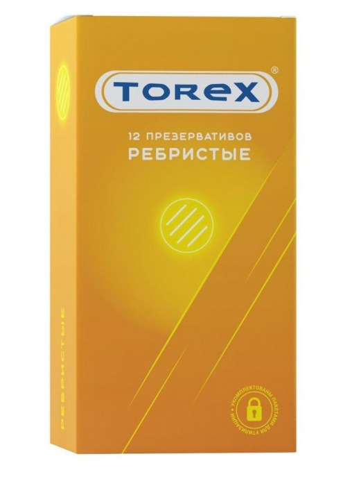 Текстурированные презервативы Torex  Ребристые  - 12 шт. - Torex - купить с доставкой в Архангельске