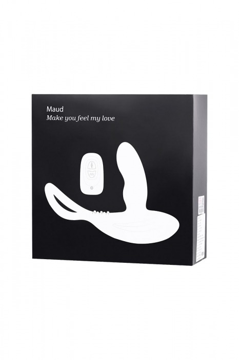 Черный стимулятор простаты Maud с вибрацией - Levett - в Архангельске купить с доставкой