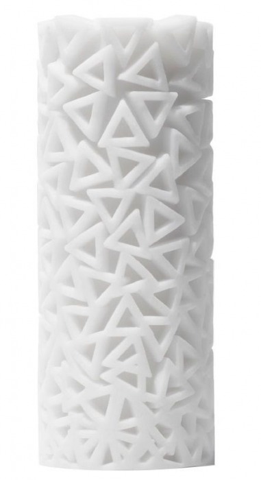 Белый 3D мастурбатор PILE - Tenga - в Архангельске купить с доставкой