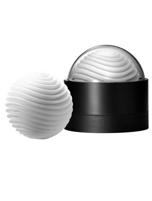 Белый мастурбатор Tenga Geo Aqua - Tenga - в Архангельске купить с доставкой