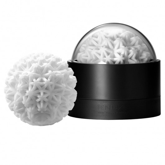 Белый мастурбатор Tenga Geo Coral - Tenga - в Архангельске купить с доставкой