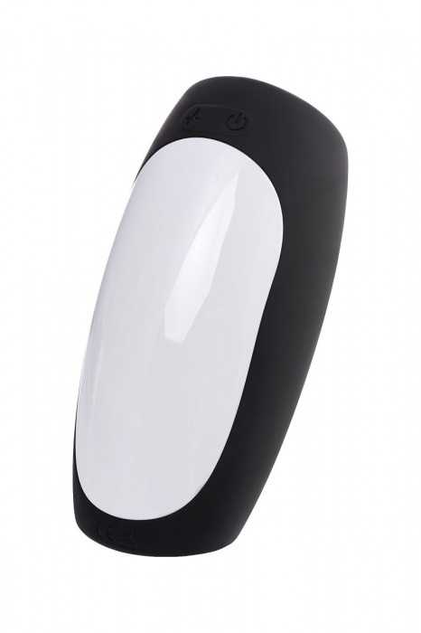 Черно-белый перезаряжаемый мастурбатор Erotist Hailstorm - Erotist Adult Toys - в Архангельске купить с доставкой