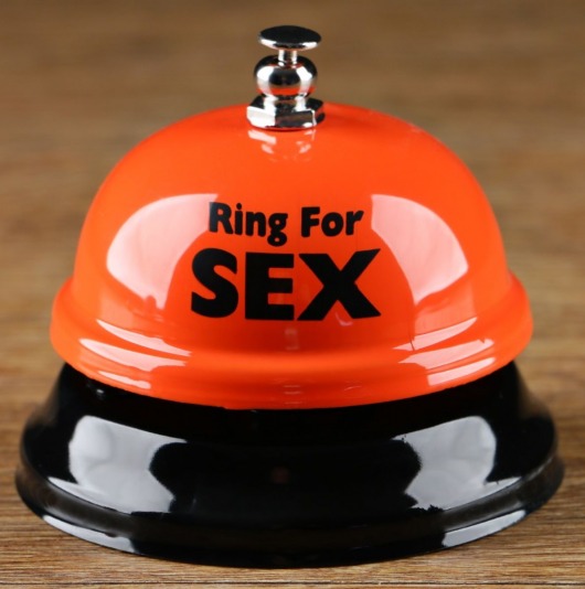 Настольный звонок RING FOR SEX - Сима-Ленд - купить с доставкой в Архангельске