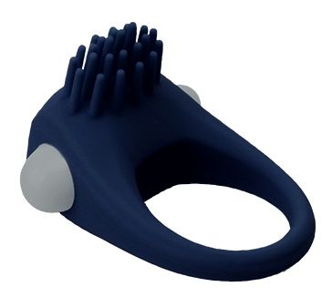 Синее эрекционное виброкольцо STIMU RING - Dream Toys - в Архангельске купить с доставкой