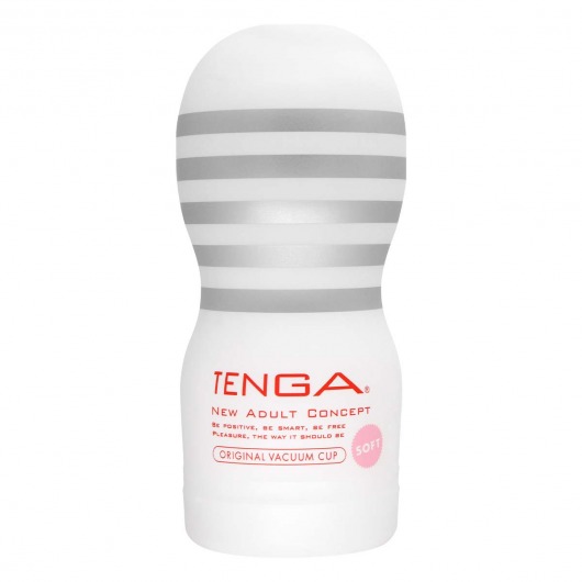 Мастурбатор TENGA Original Vacuum Cup Soft - Tenga - в Архангельске купить с доставкой