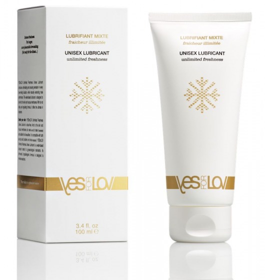 Лубрикант на водной основе с охлаждающим эффектом Unlimited Freshness Unisex Lubricant - 100 мл. - YESforLOV - купить с доставкой в Архангельске