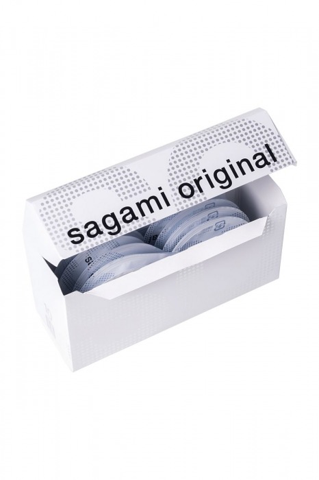 Презервативы Sagami Original 0.02 L-size увеличенного размера - 10 шт. - Sagami - купить с доставкой в Архангельске