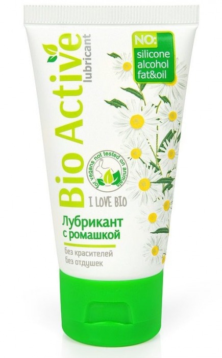Гель-лубрикант на водной основе Bio Active - 50 гр. - Биоритм - купить с доставкой в Архангельске
