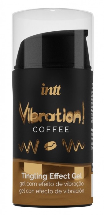Жидкий интимный гель с эффектом вибрации Vibration! Coffee - 15 мл. - INTT - купить с доставкой в Архангельске
