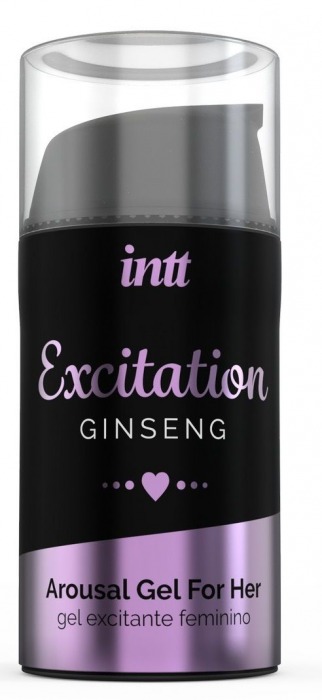 Женский возбуждающий интимный гель Excitation Ginseng - 15 мл. - INTT - купить с доставкой в Архангельске