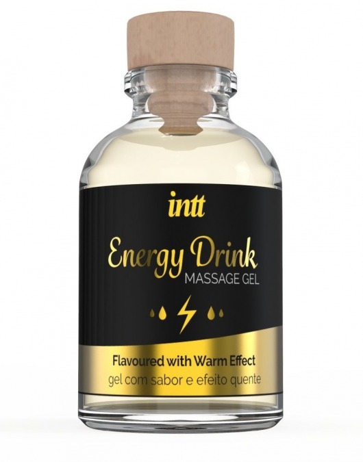 Массажный гель с согревающим эффектом Energy Drink - 30 мл. - INTT - купить с доставкой в Архангельске