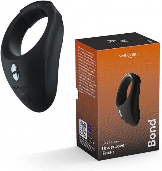 Черное эрекционное кольцо для ношения We-Vibe Bond - We-vibe - в Архангельске купить с доставкой