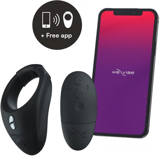 Черное эрекционное кольцо для ношения We-Vibe Bond - We-vibe - в Архангельске купить с доставкой