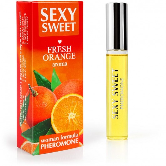 Парфюм для тела с феромонами Sexy Sweet с ароматом апельсина - 10 мл. -  - Магазин феромонов в Архангельске