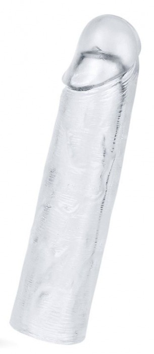 Прозрачная насадка-удлинитель Flawless Clear Penis Sleeve Add 1 - 15,5 см. - Lovetoy - в Архангельске купить с доставкой