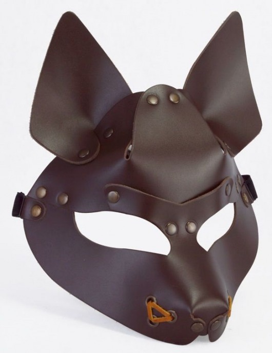 Коричневая маска Wolf - Sitabella - купить с доставкой в Архангельске