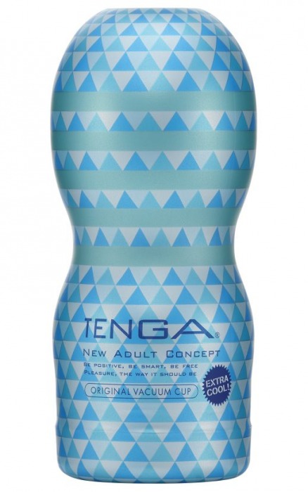 Мастурбатор с охлаждающей смазкой TENGA Original Vacuum Cup Extra Cool - Tenga - в Архангельске купить с доставкой