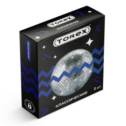 Гладкие презервативы Torex Party  Классические  - 3 шт. - Torex - купить с доставкой в Архангельске