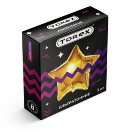 Презервативы Torex Party  Ультратонкие  - 3 шт. - Torex - купить с доставкой в Архангельске