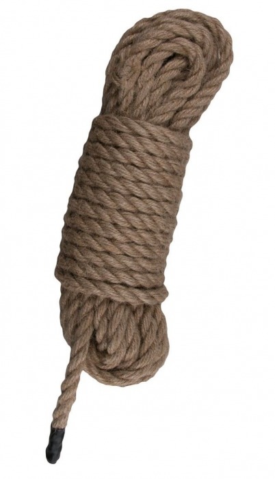 Пеньковая веревка для связывания Hemp Rope - 5 м. - Easy toys - купить с доставкой в Архангельске